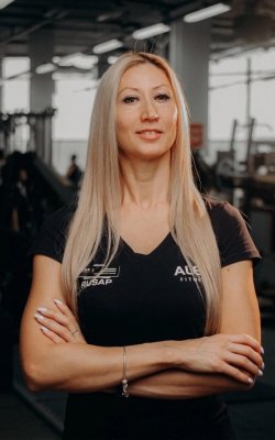 Инструктор тренажерного зала Екатерина Туркина 